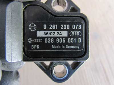 Audi TT MK1 8N MAP Pressure Sensor 038906051D4